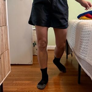 Free People Black High Waist Shorts